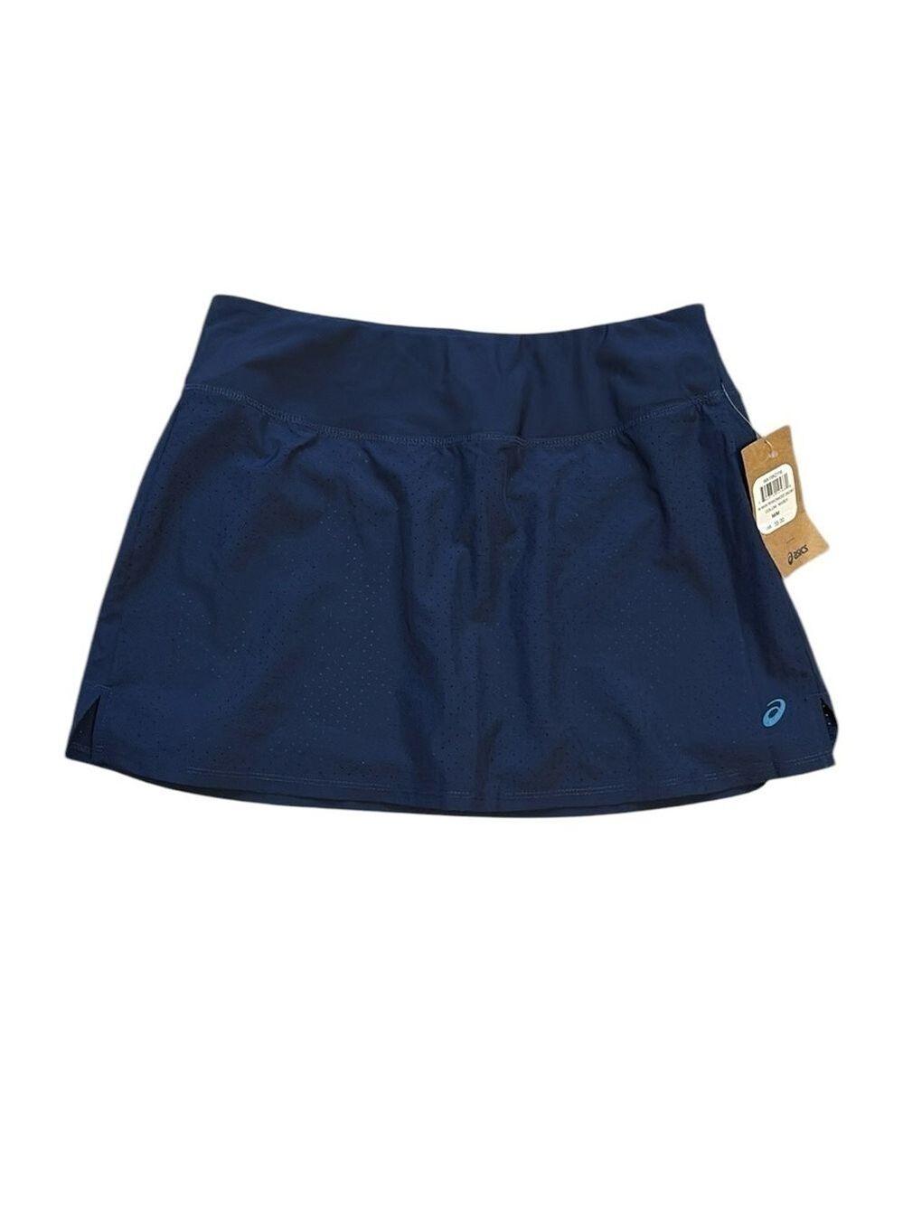 Asics Women's Perforated Skort Navy & Turquoise Size M New